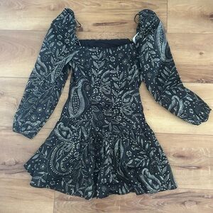 NWT Anthropologie Maeve and Gray Ruffled Tiered Dress